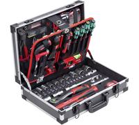 Meister Werkzeuge WU8973750 universelle Mallette à outils équipée 131 pièces (L