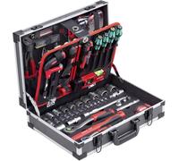 Meister Werkzeuge WU8973750 universelle Mallette à outils équipée 131 pièces (L x l x H) 460 x 320 x 140 mm