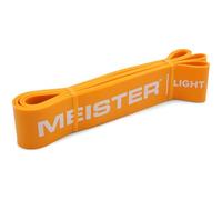 Meister X Band Bande de Résistance Largeur Confort 41" x 2" - Bandes Boucles Extra Larges Premium - Légère/Jaune