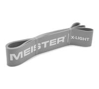 Meister X Band Bande de Résistance Largeur Confort 41" x 2" - Bandes Boucles Extra Larges Premium - Ultra Légère/Grise