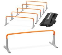 Meister ZoomFlex Obstacles d'agilité avec Sac de Transport - Flex-Safe Modulaire d'entraînement de Vitesse