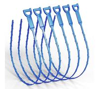 Meisterfaktur Furet Déboucheur Canalisation [6 pièces] - 63cm de long - Furet Plomberie idéal pour Nettoyage de Tuyaux Écologique - Spirale de Nettoyage pour Vrais Bricoleurs !