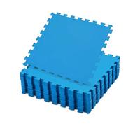 Meisterhome® Lot de 9 tapis de piscine 50 x 50 cm 2,25 m² Tapis de protection du sol pour piscine et pataugeoire