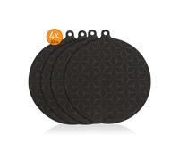 Meisterhome® Tapis de protection contre l'induction - Plaque de recouvrement de la cuisinière - Couverture de la cuisinière à induction - Tapis de protection contre la chaleur - Tapis d'induction pour