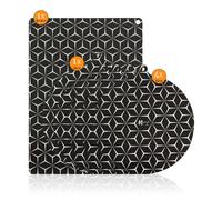 Meisterhome® Tapis de protection contre l'induction - Plaque de recouvrement de la cuisinière - Couverture de la cuisinière à induction - Tapis de protection contre la chaleur - Tapis d'induction pour