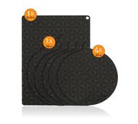 Meisterhome® Tapis de protection contre l'induction - Plaque de recouvrement de la cuisinière - Couverture de la cuisinière à induction - Tapis de protection contre la chaleur - Tapis d'induction pour