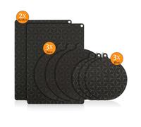 Meisterhome® Tapis de protection contre l'induction - Plaque de recouvrement de la cuisinière - Couverture de la cuisinière à induction - Tapis de protection contre la chaleur - Tapis d'induction pour