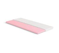 Meisterschlaf Surmatelas en mousse à froid 70 x 160 cm (l x L) - Tencel 3D - Moyen - Hauteur 7 cm - Certifié Öko-Tex - RG 45 kg/m³ - Fabriqué en Allemagne