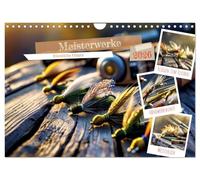 Meisterwerke - Künstliche Fliegen (Wandkalender 2026 DIN A4 quer), CALVENDO Monatskalender: Meisterwerke, die Fliegen machen Handgebunden mit ... Kunstwerke, die den Unterschied machen.