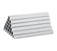 meite Agrafes 140/8 mm, Galvanisées Agrafes Type G T50-5 000 pièces, Couronne 10,5 mm, Heavy Duty Agrafes pour Agrafeuse G 140, Idéales pour Bricolage, Bois et Tissus