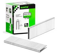 meite Agrafes à Couronne Étroite 5,7 x 32 mm, Galvanisées Agrafes Type 90/32 mm, pour Agrafeuses Électriques ou Pneumatiques, Lot de 4 000 Pièces