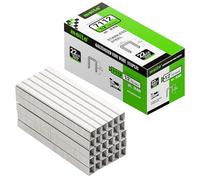 meite Agrafes Type 71/12 mm en Acier Inoxydable 304, Agrafes pour Agrafeuse Tapissier de Type 71, Lot de 10.020 pièces, 9,1 mm Couronne, pour la Tapisserie, la Construction et Les Réparations