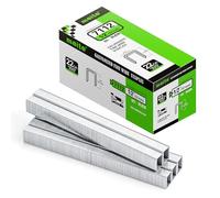 meite Agrafes Type 71/12 mm, Galvanisées Agrafes pour Agrafeuse Tapissier de Type 71, Lot de 10.020 pièces, 9,1 mm Couronne, pour la Tapisserie, la Construction et Les Réparations