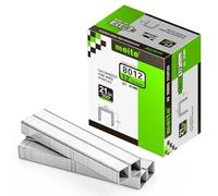 meite Agrafes Type 80/12 mm, Galvanisées Agrafes pour Agrafeuse Tapissier de Type 80, Lot de 10.000 pièces, 12,8 mm Couronne, pour la Tapisserie, la Construction et Les Réparations