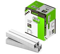 meite Agrafes Type 80/14 mm, Galvanisées Agrafes pour Agrafeuse Tapissier de Type 80, Lot de 10.000 pièces, 12,8 mm Couronne, pour la Tapisserie, la Construction et Les Réparations