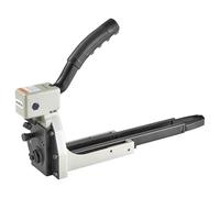 meite HB3518 Agrafeuse Manuelle de Fermeture de Carton, Utilise Agrafes en Carton 16GA de 18 mm de Longueur, Couronne de 34,7 mm, Agrafeuse à Carton Pistolet à Agrafeuse en Carton Ondulé