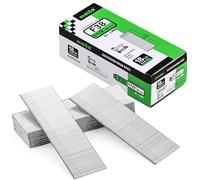 meite Lot de 5 000 clous galvanisés de calibre 18 pour pistolet à ongles, type 18 G/38 mm de long, pour boîte en bois, tissus de canapé, armoire, montage de cadre photo