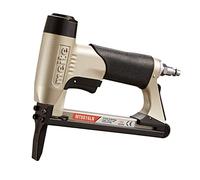 meite MT8016LN Agrafeuse Pneumatique Pour Tapisserie, Calibre 21, Série 80, Couronne 1/2", Longueur 1/4" à 5/8", Agrafeuse Pneumatique à Fil Fin Avec Nez Long