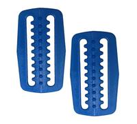 MEITRREY Lot de 2 Supports de Ceinture de Plomb pour plongée sous-Marine, universels, Curseur de retenue, Sangle de plongée, Bleu