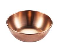 MEITRREY Plats d'assaisonnement Ronds, Bols à sushis, soucoupes, Bol pour Les Amateurs de Cuisine, Sensation agréable au Toucher, Or Rose