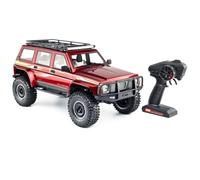 Meiurlex 1/10 RC Rock Crawler 4WD Brushless Voiture télécommandée tout-terrain haute performance avec réservoir tour, châssis LCG, lumière LED et servo en métal