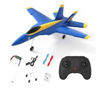 Meiurlex Avion de combat RC 2,4 GHz HW41 2 canaux F-18 LED