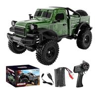 Meiurlex C8813 Voiture télécommandée avec lumière LED, 1/18 RC Hobby Offroad tout-terrain 4WD Truck 12 km/h Voiture de course tout-terrain RTR RC Buggy Jouet RC Voiture pour adultes