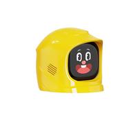 Meiurlex Compagnon de voiture, avec plus de 60 expressions animées, avec écran IPS de 1,83", support magnétique, Bluetooth 5.0, rechargeable, décoration intérieure de voiture, cadeau, jaune