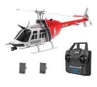 Meiurlex Hélicoptère RC C138 à l'échelle 1/30 avec caméra, avion télécommandé 2,4 G 6 CH avec maintien de l'altitude et positionnement du flux optique, décollage/atterrissage à une touche, cadeau pour