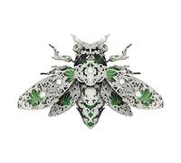 Meiurlex Kits de modélisme 3D en métal, mini insecte cigale, kit de construction de modélisme en métal, steampunk à monter soi-même, puzzle 3D pour adultes, meilleur cadeau