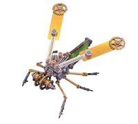 Meiurlex Puzzle 3D Steampunk en métal à construire, plus de 155 pièces - Puzzle mécanique en métal 3D en acier inoxydable - Puzzle à assembler soi-même pour adolescents et adultes