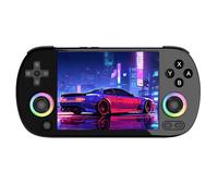 Meiurlex RG40XX H Console de jeu portable Linux 64 bits Écran IPS 4" Éclairage RVB Console de jeu vidéo rétro (64G/4800+ jeux)