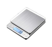 MEIVIYA Balance de Cuisine numérique 3000g/ 0.1g, Petite Balance à Bijoux, Balance Alimentaire, Poids numérique en gmes et Oz, avec écran LCD/Tare(500g 0.01g)