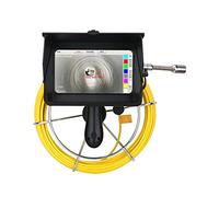 MEIVIYA Caméra d'égout, Endoscope Industriel des égouts de vidange de 7 Pouces sans Fil WiFi Imperméable IP68 BORESOPE for LA Plumage DE PIEUR DE DRIDE Mur Home(50m)