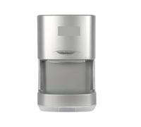 MEIVIYA Sèche-Mains électrique avec capteur infrarou, sèche-Mains Automatique for Salle de Bains, Interrupteur à Air Chaud, Installation sans poinçon(SilverA)