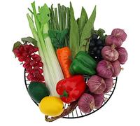 Meiwlong 11 PCS Fake Légume Artificiel Plastic Fruit RéalisteModel Display Faux Centerpièces s Réaliste Accessoires Décoration Home Festival Christmas