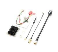 meiyan Émetteur Vidéo FPV 5.8G 1.6W VTX 48CH avec Antenne 7-26V pour Drone de Course FPV Longue Portée RC