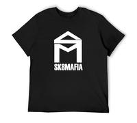 meiyan Sk8Mafia Skateboards Skateboarding Company Team T Shirt Black XXL