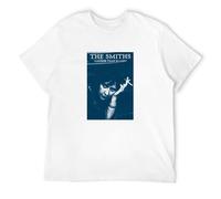 meiyan The Smiths Louder Than Bombs Close Up Blue OrganicRed Mens T Shirt White XL