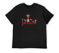 meiyan X Japan Hide Cartoon Logo Japanese Heavy Metal T-Shirt Black M
