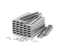 Meiyijia - Dégrafeuse Cloueuses Manuel clous,Agrafes en fil fin, Type D - Largeur 11,2 mm Epaisseur 0,6 mm Longueur 8 mm, 8000 pièces