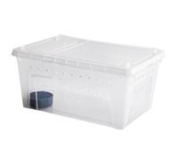 MEIZHITU Boîte d'alimentation D'insectes Reptiles Enceinte for Terrarium De Reptiles, Boîte D'élevage D'insectes for Petits(28cm)