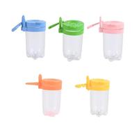 MEIZHITU Boîte d'alimentation D'insectes Reptiles Lot De 5 Bouteilles D'observation D'insectes, Outil D'exploration Scientifique Et Naturelle