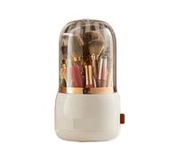 MEIZHITU Rangement Maquillage Boîte De Rangement Cosmétique De Bureau Type De Tiroir À La Maison Boîte De Finition Organisateur De Pinceaux De Maquillage Rangement Produit de Beauté(White)