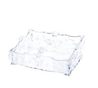 MEIZHITU Rangement Maquillage Boîte De Rangement Cosmétique Transparente De Bureau Rouge À Lèvres Masque Boîte De Finition Organisateur De Maquillage Rangement Produit de Beauté(Transparent)