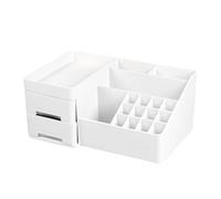 MEIZHITU Rangement Maquillage Boîte De Rangement Pour Cosmétiques, Tiroir En Plastique, Rangement Pour Rouges À Lèvres, Bijoux, Boîte De Rangement Pour La Peau Rangement Produit de Beauté(White)