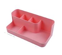 MEIZHITU Rangement Maquillage Coiffeuse Boîte De Rangement Cosmétique De Bureau Boîte De Tri Polyvalent Organisateur De Maquillage Rangement Produit de Beauté(Rosa)