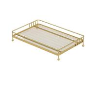MEIZHITU Rangement Maquillage Organisateur De Maquillage Support De Rangement Simple Boîte De Rangement Pour Cosmétiques De Bureau Coiffeuse Rangement Produit de Beauté