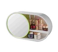 MEIZHITU Rangement Maquillage Présentoir De Crayon À Sourcils De Stockage De Cosmétiques De Support D'organisateur De Maquillage Fixé Au Mur Rangement Produit de Beauté(Grün)