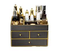MEIZHITU Rangement Maquillage Type De Tiroir Boîte De Rangement Cosmétique De Bureau Organisateur De Maquillage De Bijoux De Bureau Multicouche Rangement Produit de Beauté(G,23 * 21 * 33cm)